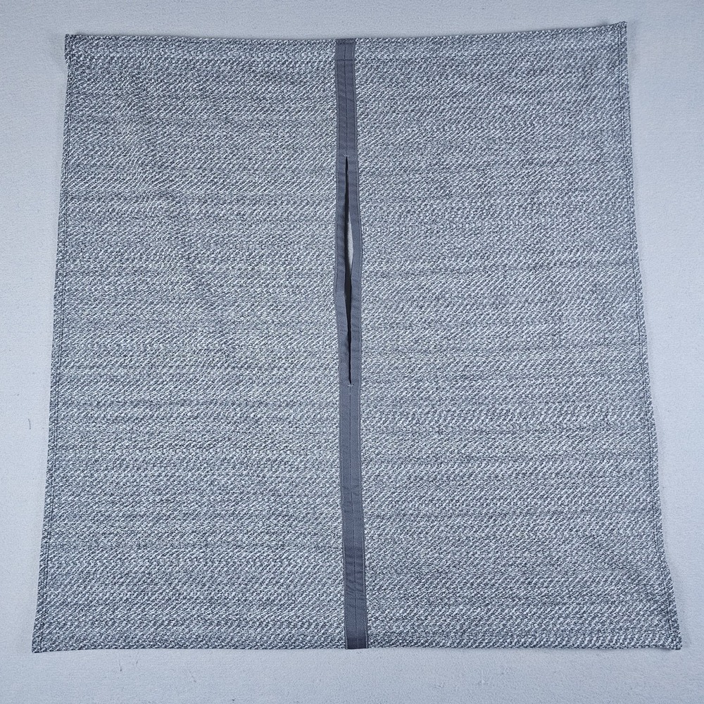 Lululemon Vinyasa Scarf Womens One Size Heather Gray Herringbone Snap Arm Holes